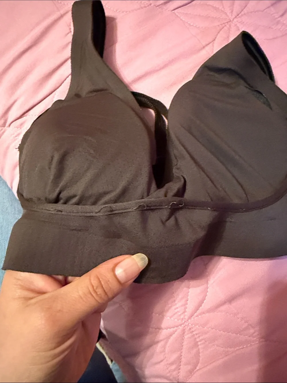 ALO Yoga Black Padded Sports Bralette